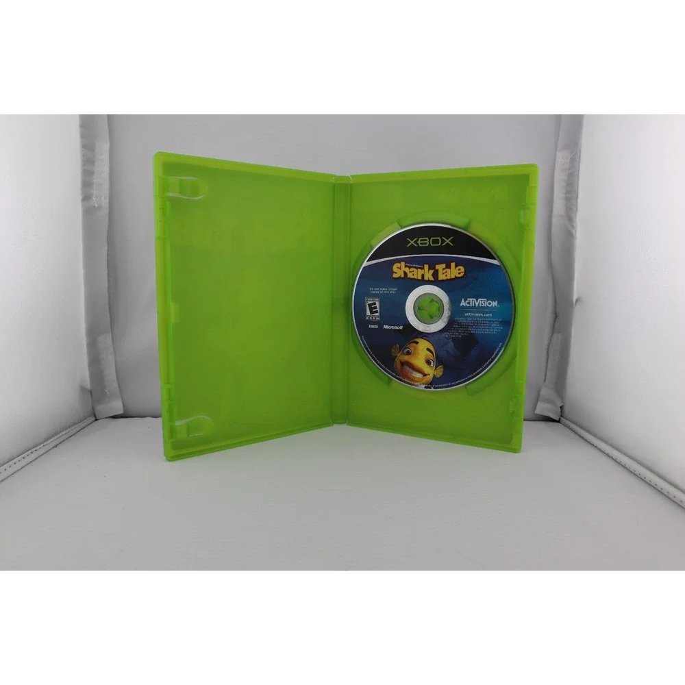 DreamWorks' Shark‎ Tale (Microsoft Xbox, 2004) Game and Case Tested and Working